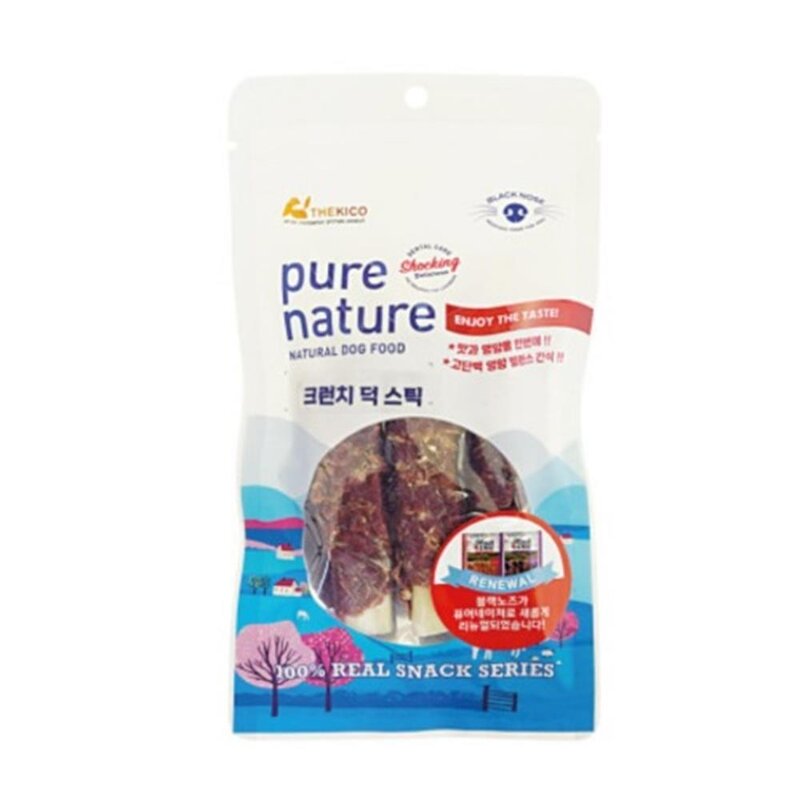 강아지 치아관리 간식 크런치오리스틱75g 보양식 개 칭찬용 영양식