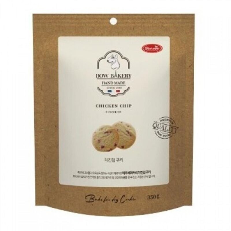 오븐에 구운 치킨칩 애견 쿠키 350g 반려간식 기호성좋은강아지간식 강아지