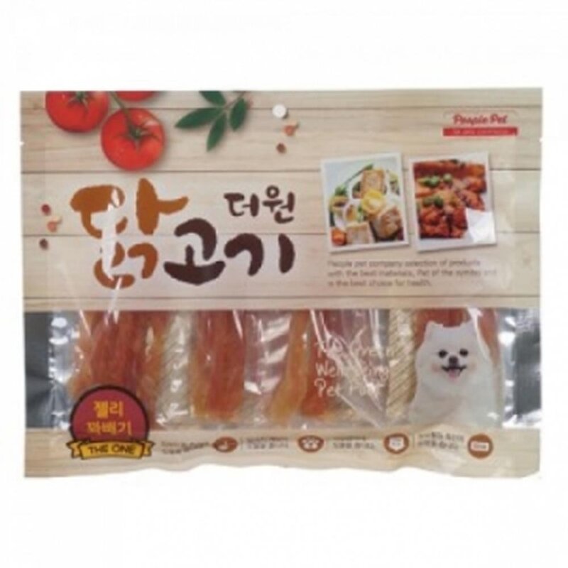 맛있는 반려견 간식 젤리꽈배기 300g 댕댕이육포 시츄