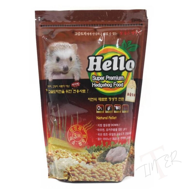 TL 내츄럴펠렛 프리미엄 고슴도치사료 900G 고슴도치용품