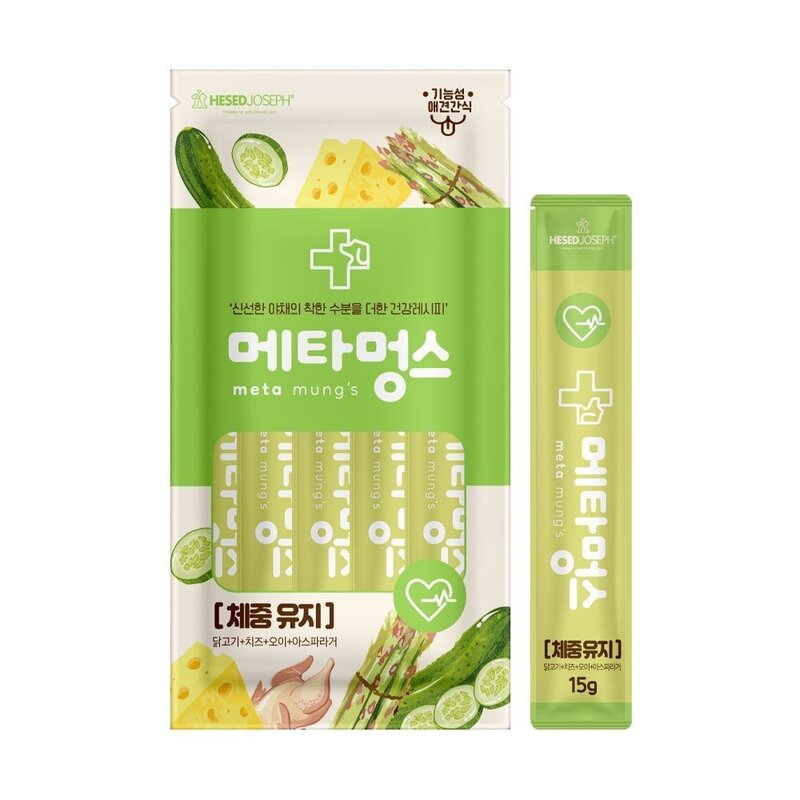 강아지 기능성 영양츄르 메타멍스 체중유지75g 15gX5P iam*5290cU, 1, 본상품선택