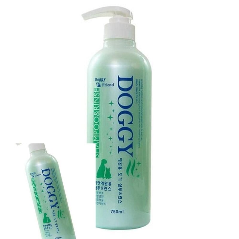 MF04 샴푸 린스 하얀애완용 750ML 강아지목욕용품 펫샴푸 고급애견용품