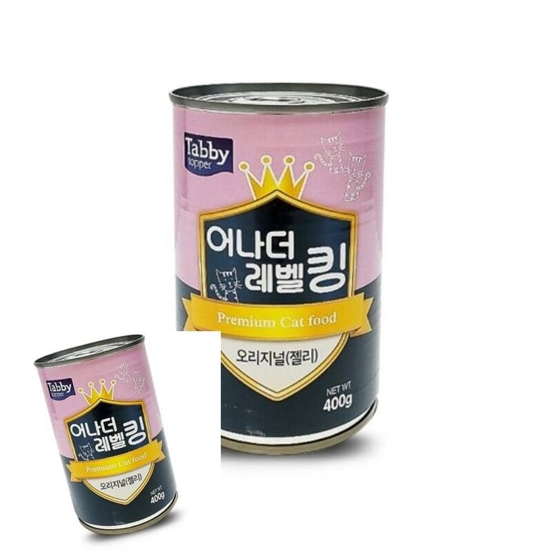 MF04 어나더 레벨킹400G 오리지널젤리 강아지습식캔 애견건강간식 강아지시저캔