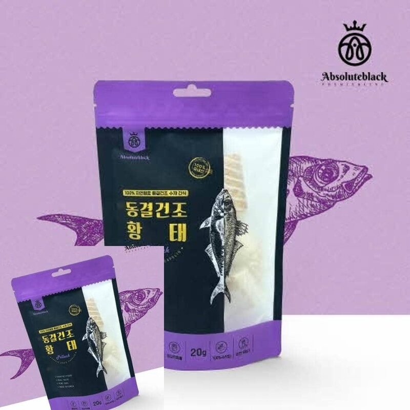 MF04 동결건조 황태20G 북어트릿 반려동물간식 강아지북어간식