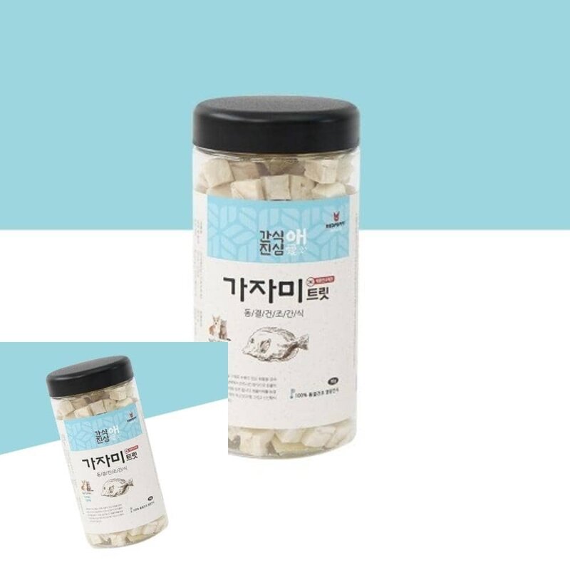 MF04 동결건조간식 가자미 트릿90G 건강한간식 애견간식 강아지보양식