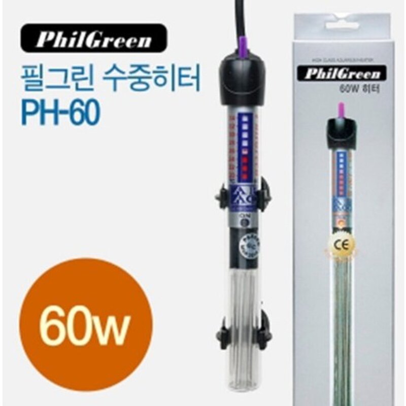 [만땅]필그린 자동 수중히터 6종, PH-60