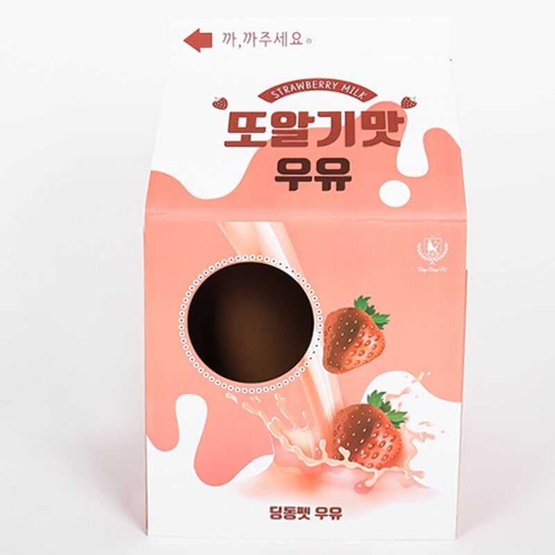 딩동펫 고양이스크래쳐 냥이우유하우스, 또알기맛, 1개
