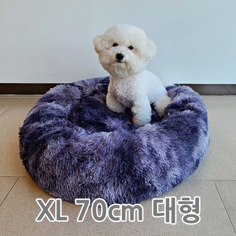 리빙러브 펫 쿠션 마약방석, 밝은회색, 1개