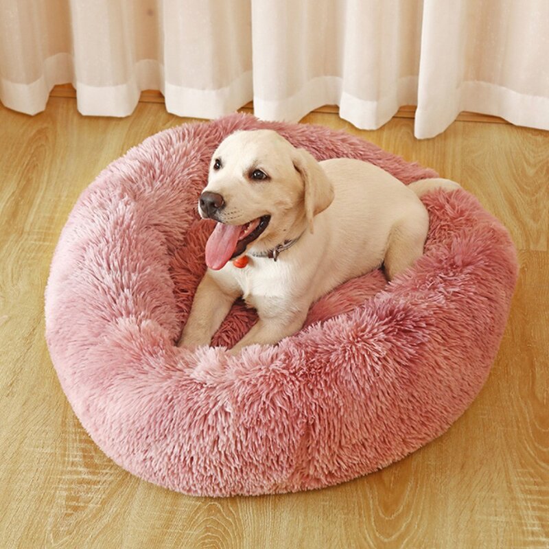 에코벨 강아지 도넛방석 60cm/애견방석 마약 쿠션 침대 고양이, 단품, 1개