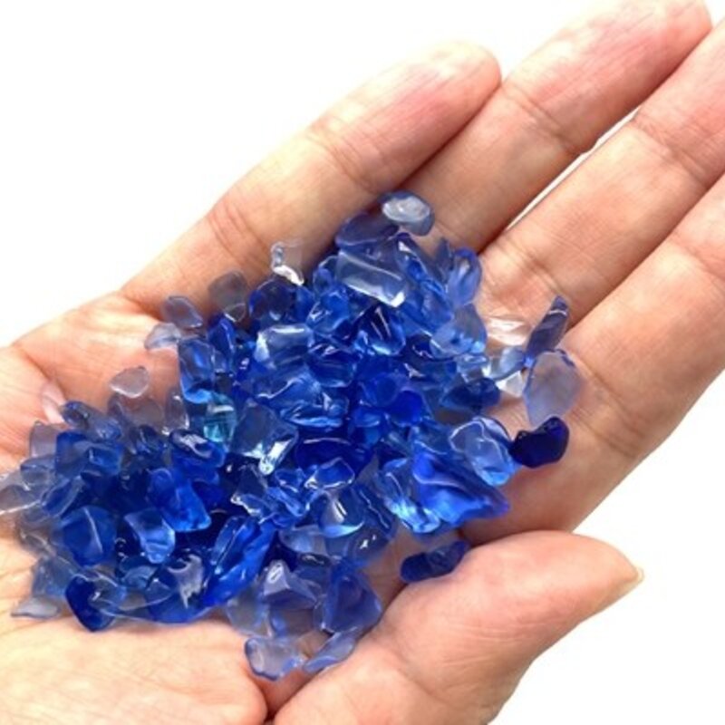 모비딕 오로라 샌드 수조장식 소 350g, 블루, 2개