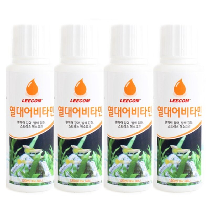 리컴 열대어비타민, 1개, 120ml