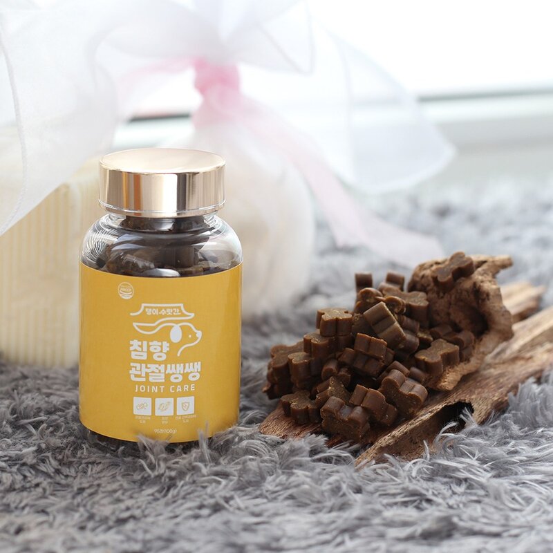 댕이수랏간 침향심장튼튼 강아지 심장영양제 100g, 1개, 심장/간