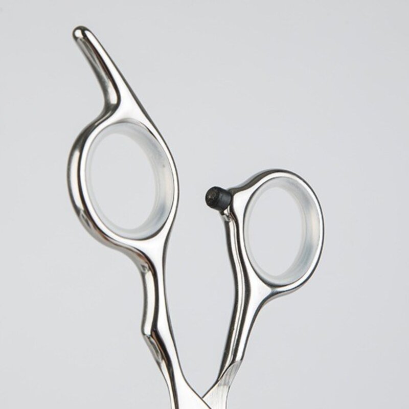 앙비뉴 반려동물 커브미용 가위 AVS67S 18.5cm, 실버, 1개