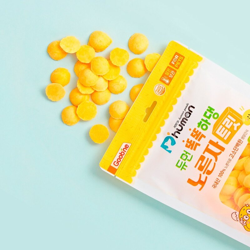 듀먼 반려동물 똑똑하댕 노른자트릿 간식, 노른자, 80g, 1개