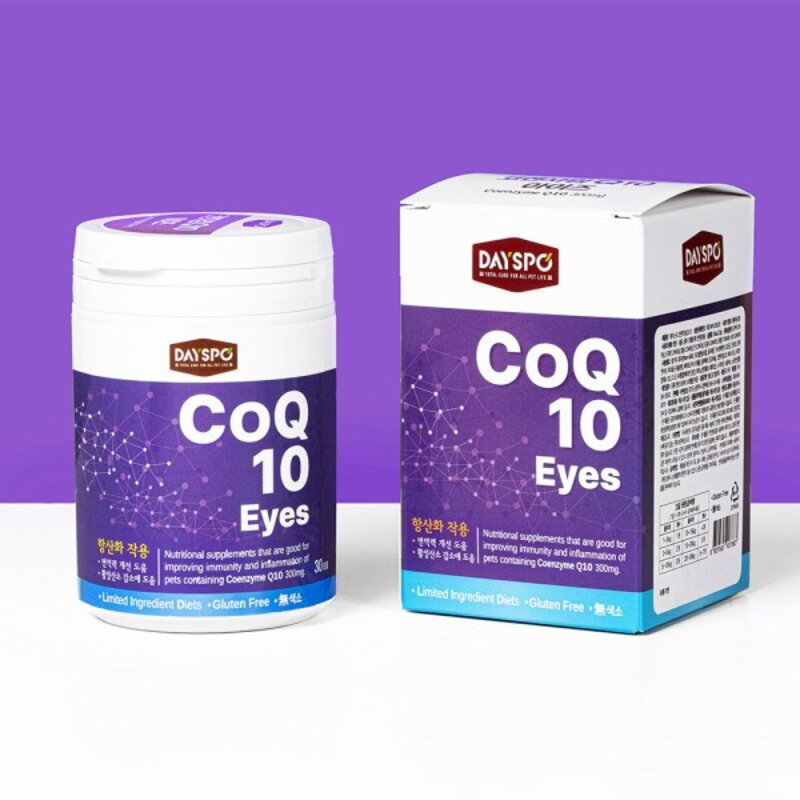 데이스포 강아지 코엔자임Q10 종합영양제, Eyes, 1개