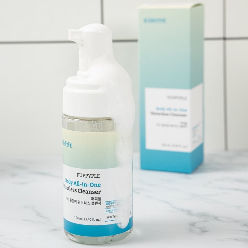 퍼피플 강아지 발샴푸 발사탕 저자극 워터리스 클렌저 발비누, 1개, 100ml