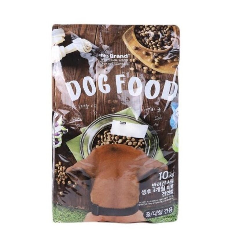 노브랜드 반려견 사료 10kg, 1개