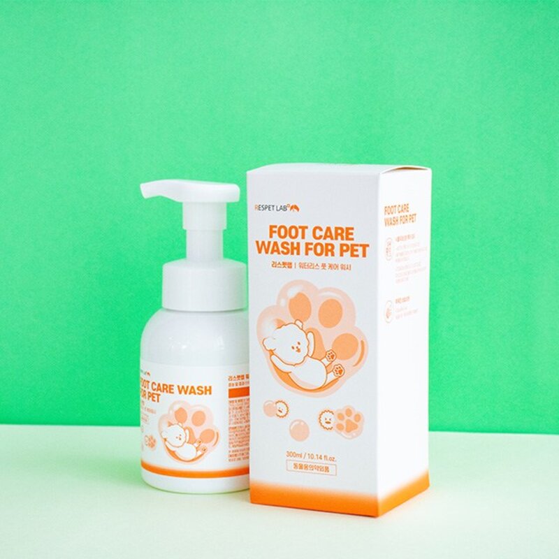 리스펫랩 반려동물 워터리스 저자극 풋 케어 워시, 300ml, 1개