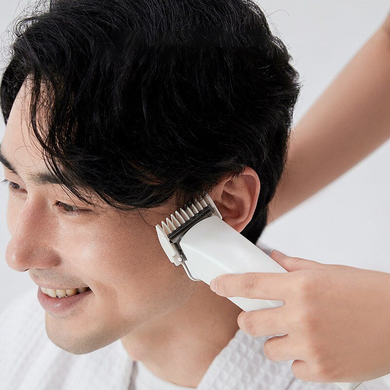 이발기 가정용이발기 방수 반려동물 이발기, 흰색