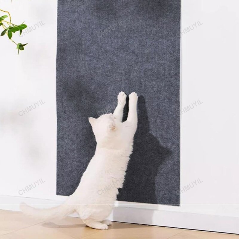 다용도 카펫 매트 고양이 소파 스크래쳐 부착식, 다크그레이, 1개