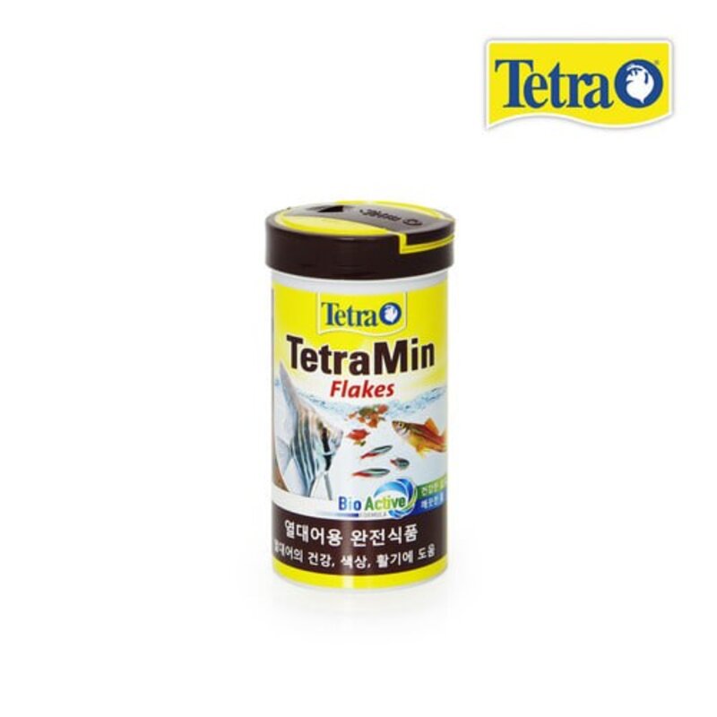 테트라 민 250ml 플레이크사료 후레이크사료, 1개