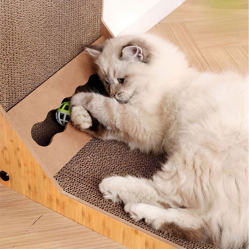 고양이 L자 수직 스크래쳐 양면용, 1개