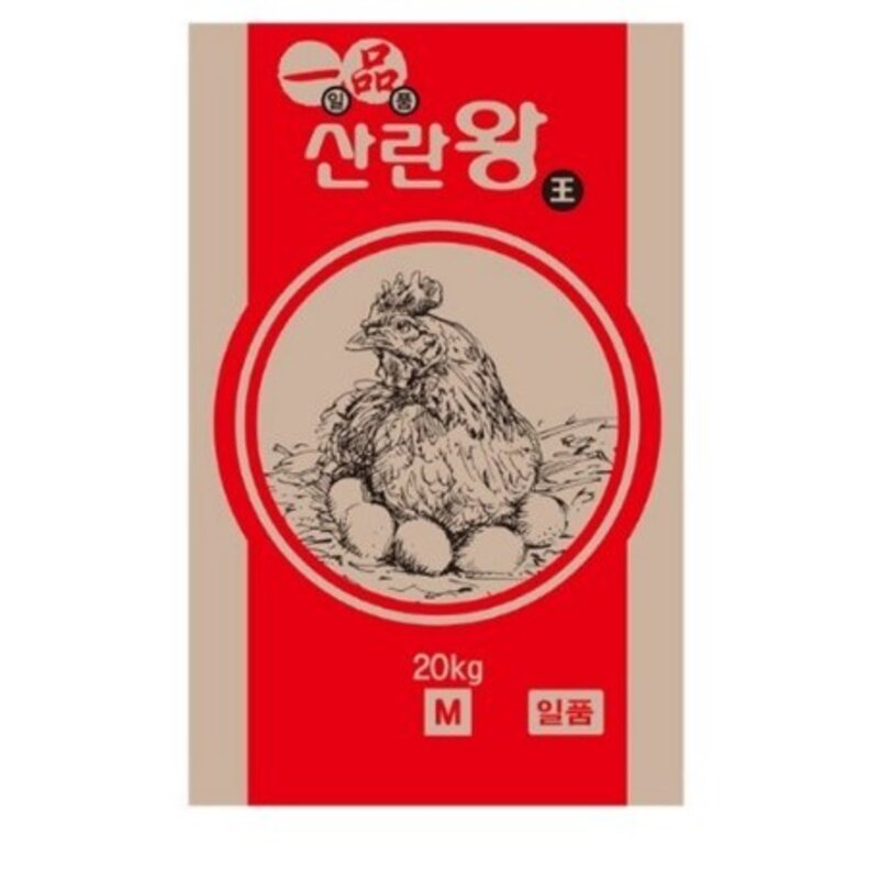 닭사료 일품 산란왕 20kg 산란계 산란용 닭모이 먹이 밥 한일, 1개