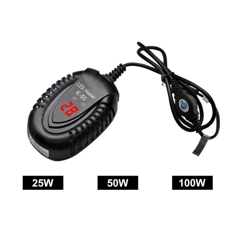 수족관 디스플레이가 히터 빠른 온도 LED 수중 있는 가열, 50W, 1개