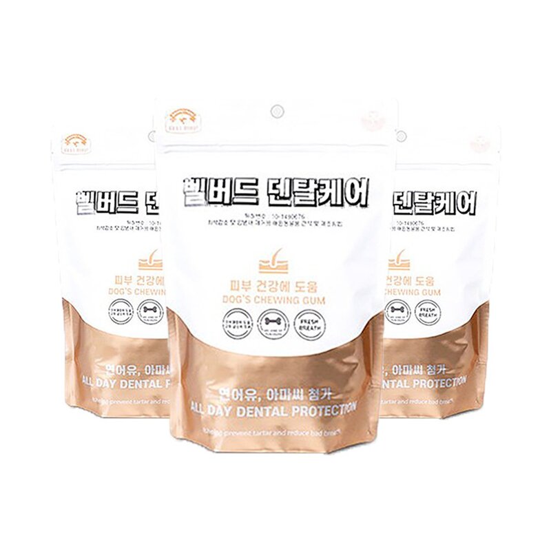 벨버드 푸드 덴탈케어 100g 강아지 껌간식
