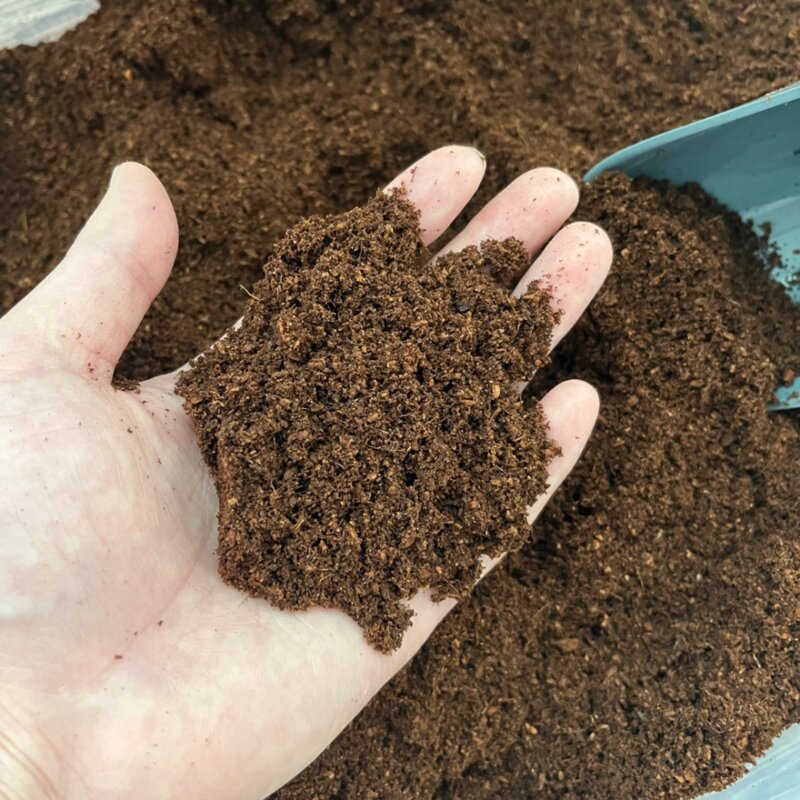 안녕달팽이 코코피트 습도조절 바닥재 흙, 1개, 2L