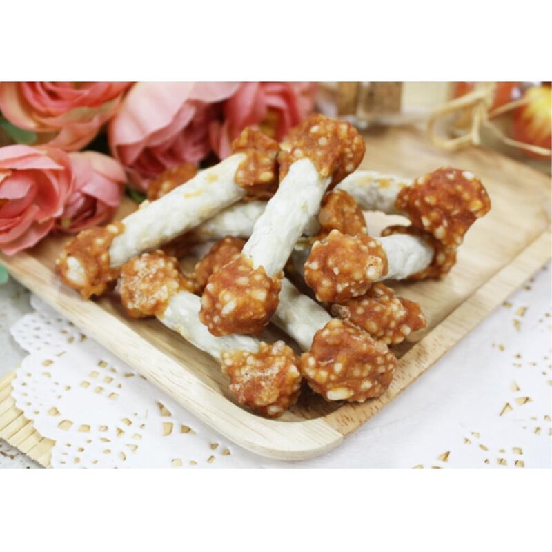 대용량 치킨라이스 강쥐 간식 300g 쉽독 애견치석제거껌 입냄새완화