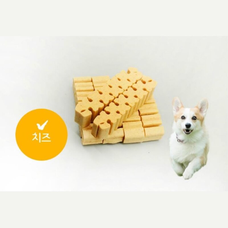 치석 제거 강아지 영양 간식 100g 스피츠 노견 구취제거 말티즈 멍이