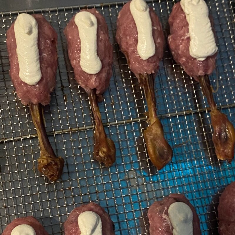 도기다이닝 오리핫도그 3개 오래먹는간식 치석제거, 80g, 오리고기