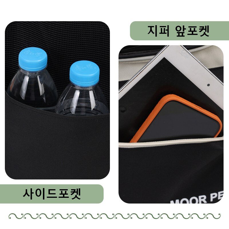 Surkat 대용량 3in1 확장형 반려동물 고양이 강아지이동가방 백팩, 1개, 그레이
