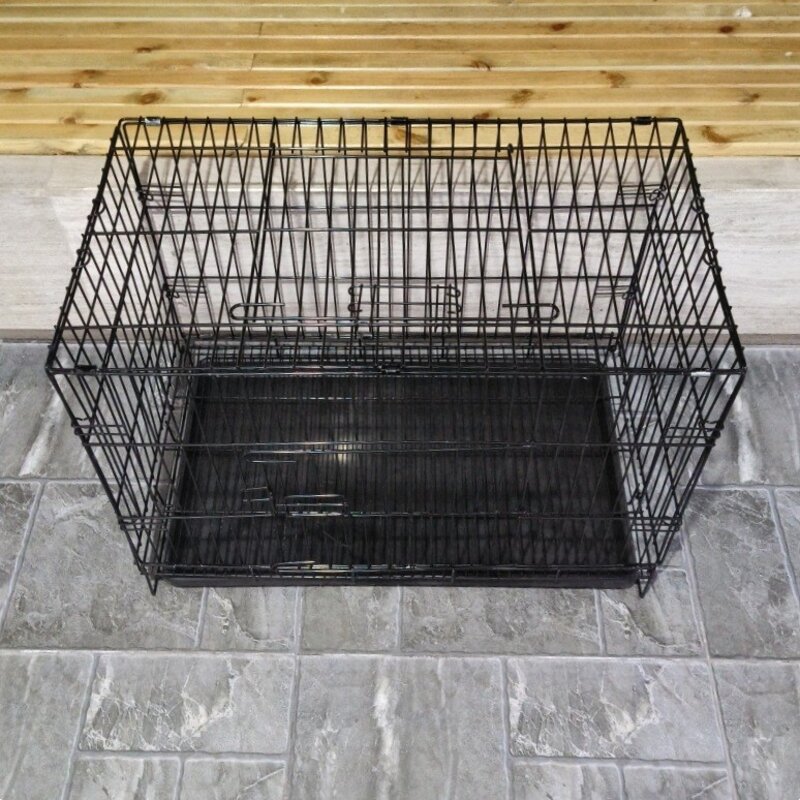 고고펫 반려동물 접이식 사각케이지 강아지 안전 철장, 1세트