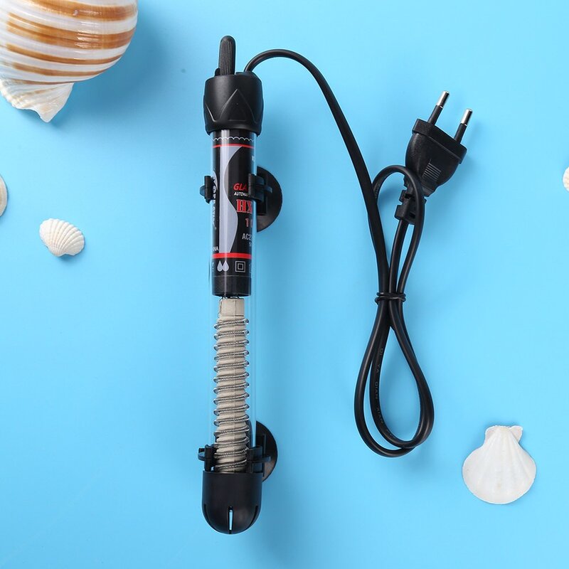 성질 막대 수조 25 잠수정 자동 전기 온수기 물 300W 조절 보일러 가열 히터 수족관, EU Plug, 25W