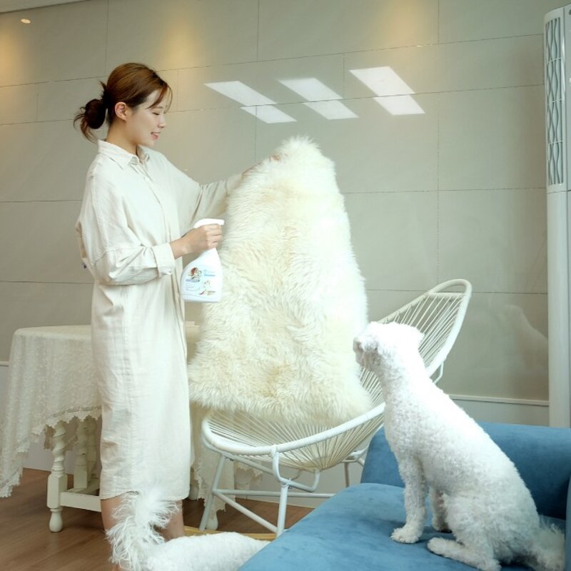강아지 반려동물 오줌냄새제거제 살균소독 스프레이 4종 1000ml, 레몬향, 1L, 1개