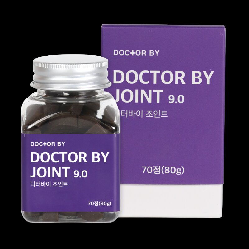 닥터바이 조인트 강아지 관절 영양제 노견 슬개골 도움 보조제, 관절 관리, 1세트, 뼈/관절 강화