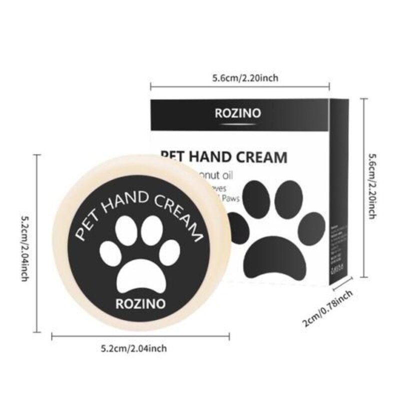 강아지 발 케어 밤 보습 보호 패드 겨울 크림 고양이 그루밍 애완 동물 용품 20g, 없음, 1) A 20g