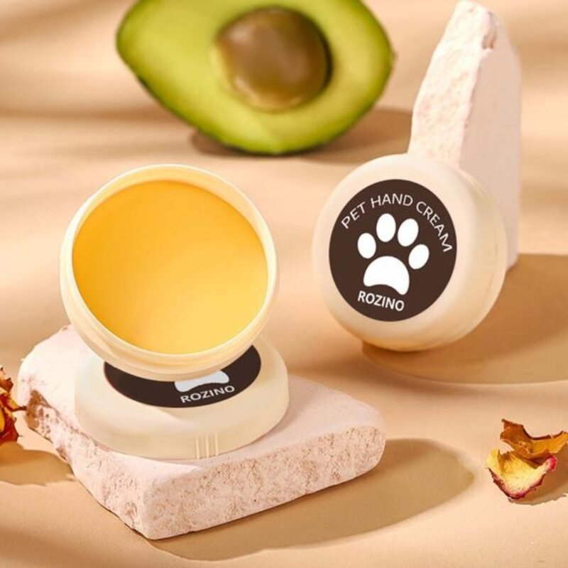 강아지 발 케어 밤 보습 보호 패드 겨울 크림 고양이 그루밍 애완 동물 용품 20g, 없음, 1) A 20g