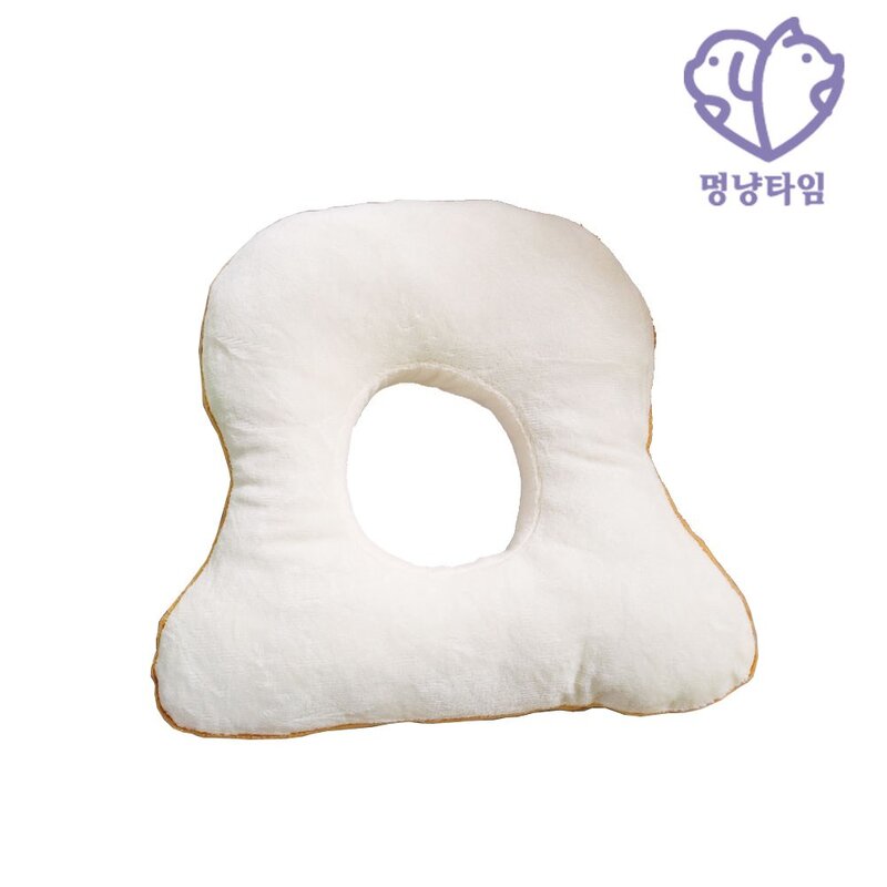 멍냥타임 4푸드 캣도그 넥카라 고양이 강아지 애견애묘 엘리자베스 케이프, 4푸드레몬M, 1개