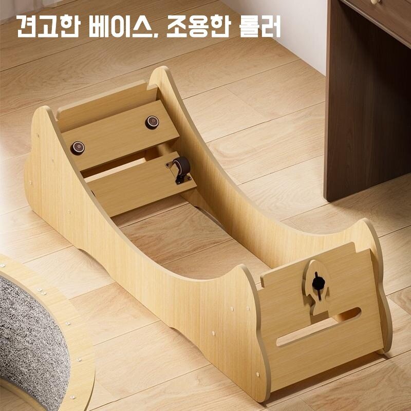 캣휠 운동기구 고양이캣휠 고양이운동 캣워크 캣워커 저소음 MDF, S-E1등급 7KG이내를 권장
