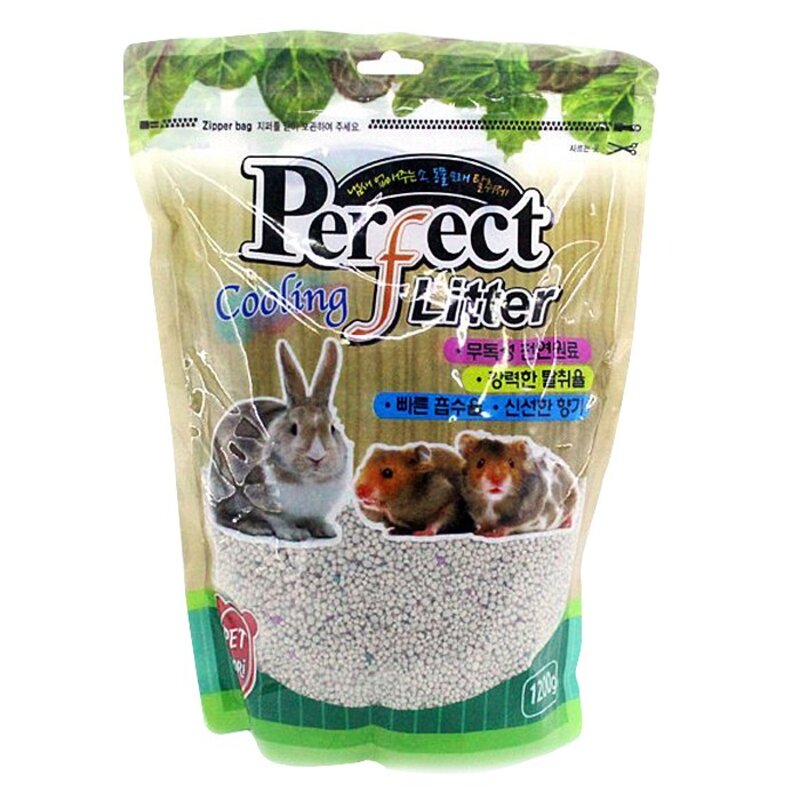 퍼펙트리터 소 동물용 탈취모래, 1.2kg, 1개