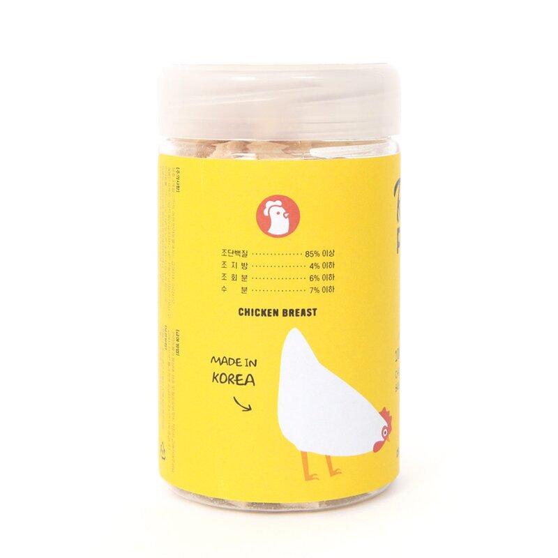 리얼퓨어FD 동결건조 고양이 간식 큐브 55g, 닭가슴살, 3개