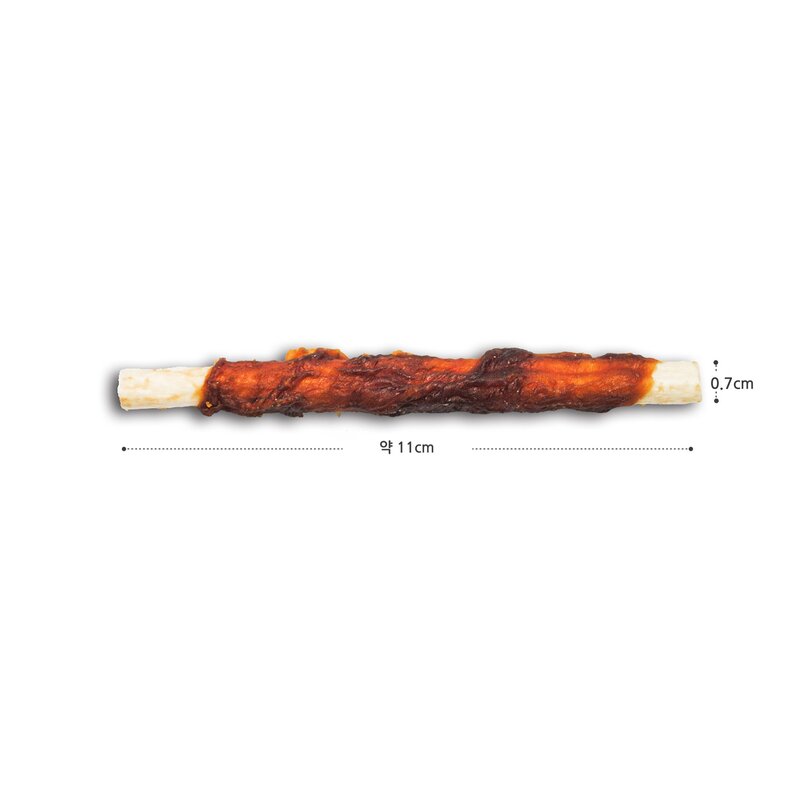 플렉스 강아지간식 밀크껌, 오리고기맛, 400g, 1개