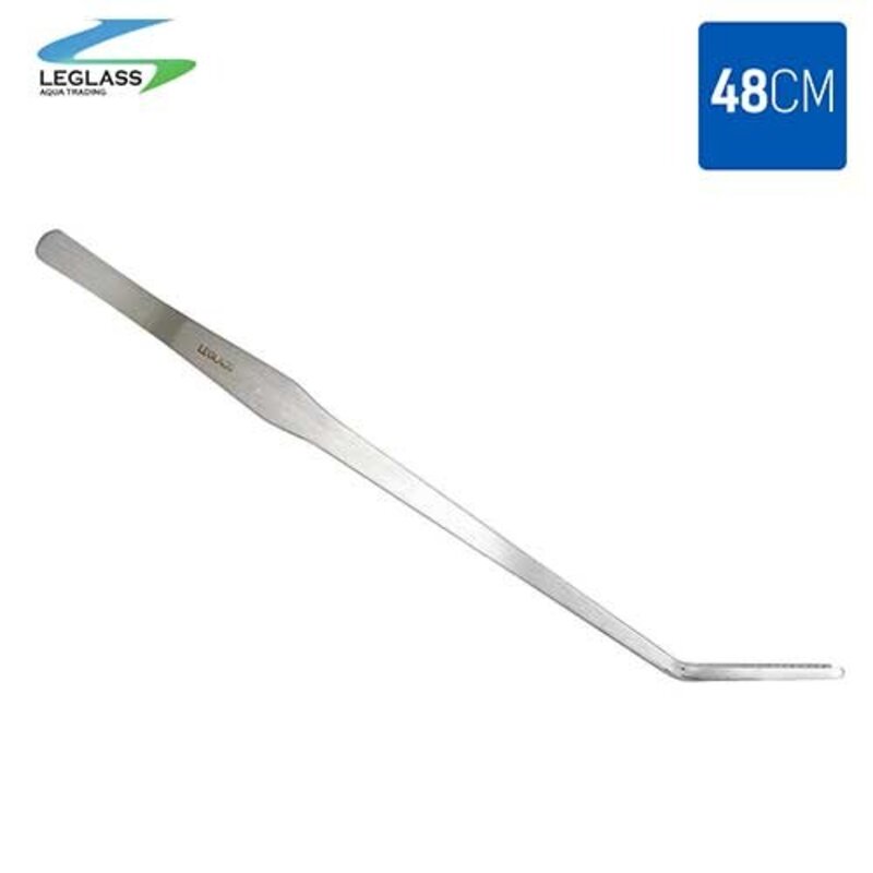 리글라스 수초전용 스테인리스 수초핀셋곡형 27cm 27cm 1개