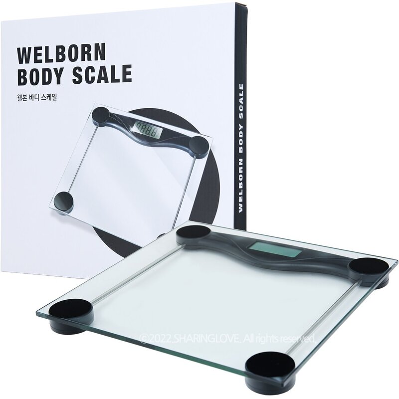 웰본 바디 스케일 체중계, 1개