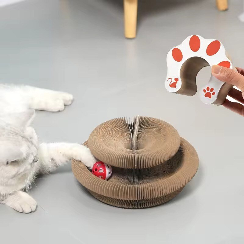 요미펫 고양이 장난감 오르간 스크래쳐 대형 공놀이 장난감 트랙볼 변형 용품 캣토이