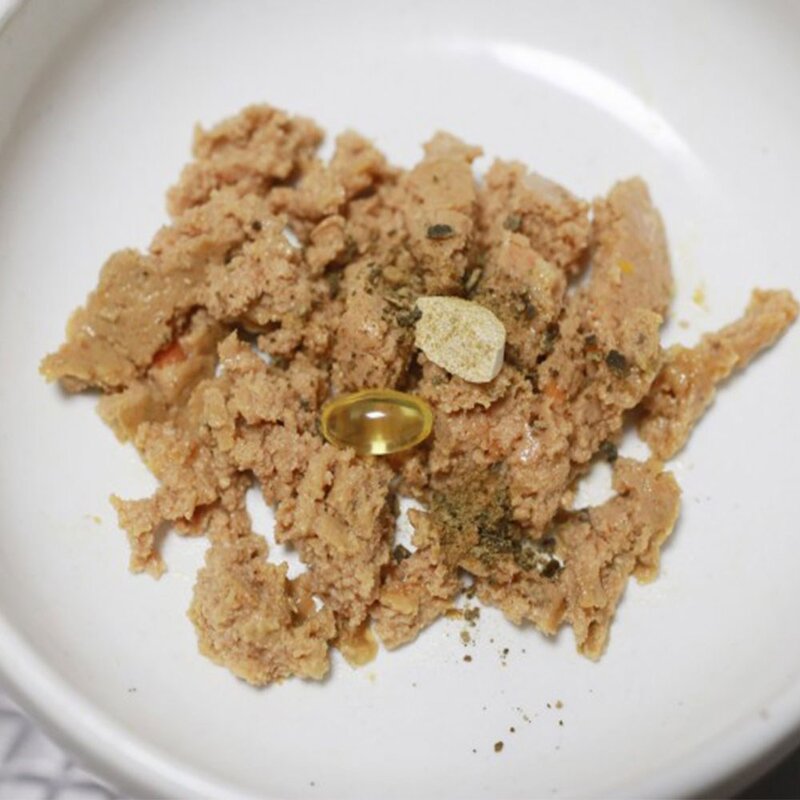 크라운롤리 강아지화식 습식사료 5종 체험팩 5팩100gx5개 닭 오리 연어 소 양 닭 5개 500g 1개