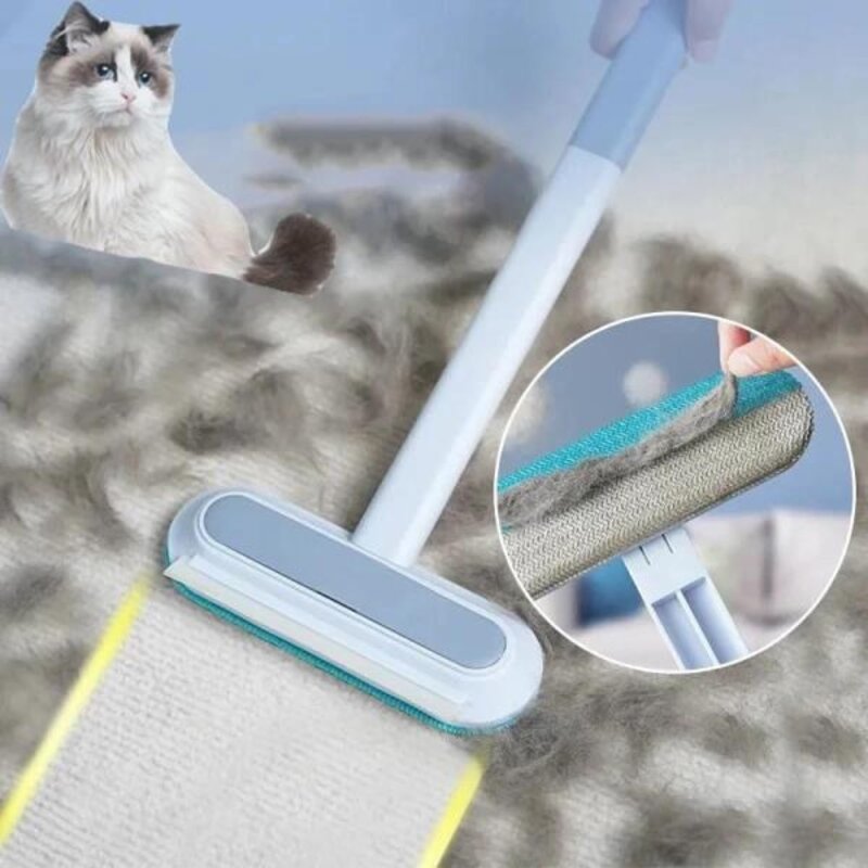 다기능 브러쉬 반려동물 고양이 털 제거기 수동 보푸라기 개 청소기 매트 카펫 러그 침대 헤어 도구 용품